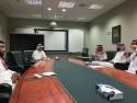 Meeting with the Dean of the College of Architecture and Planning Dr. Tareq Alrawaf and his team